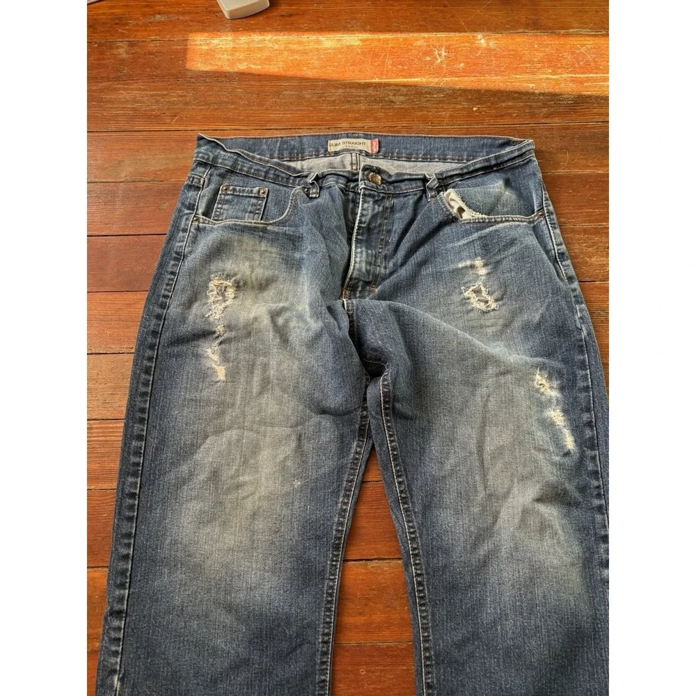 Vintage Levi's 514 Orange Tab Men's Jeans Blue Athletic 38x32